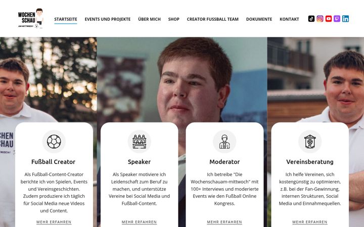 Screenshot of adrianseeckts.de