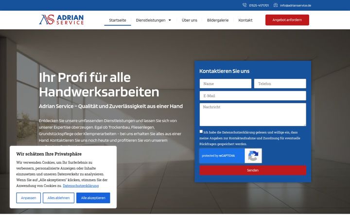 Screenshot di adrianservice.de