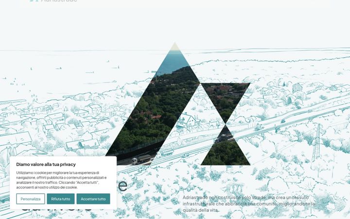 Screenshot of adriastrade.it