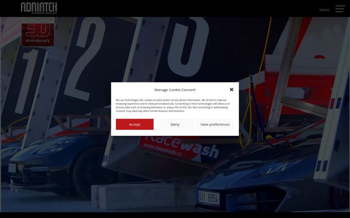 Screenshot of adriateh.fr