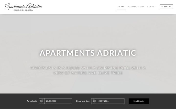 Screenshot of adriatic-baska.com
