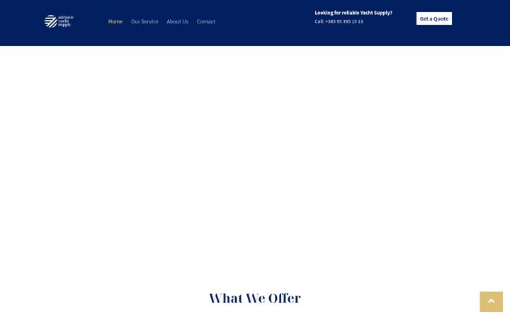 Screenshot of adriatic-supply.com