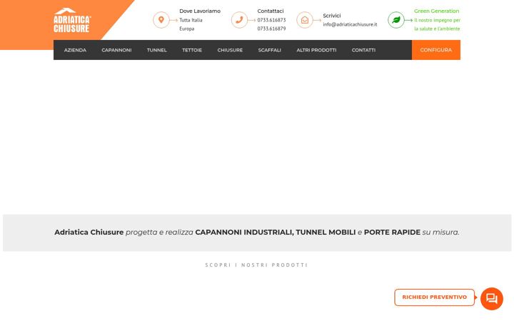 Screenshot of adriaticachiusure.it