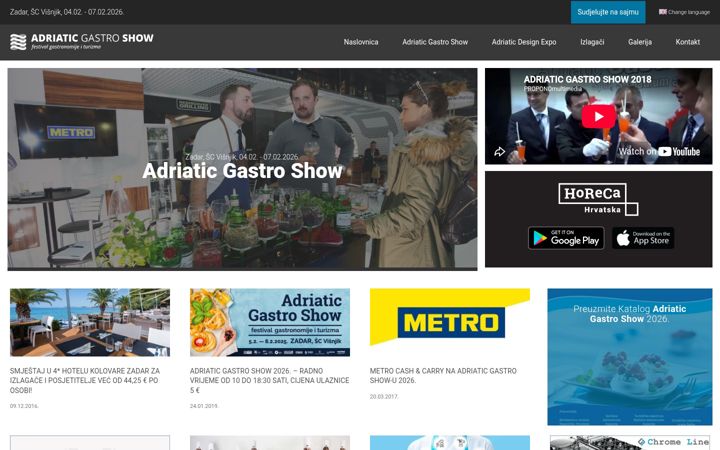 Screenshot του adriaticgastroshow.com