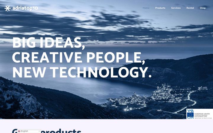 Screenshot του adriatop10.com