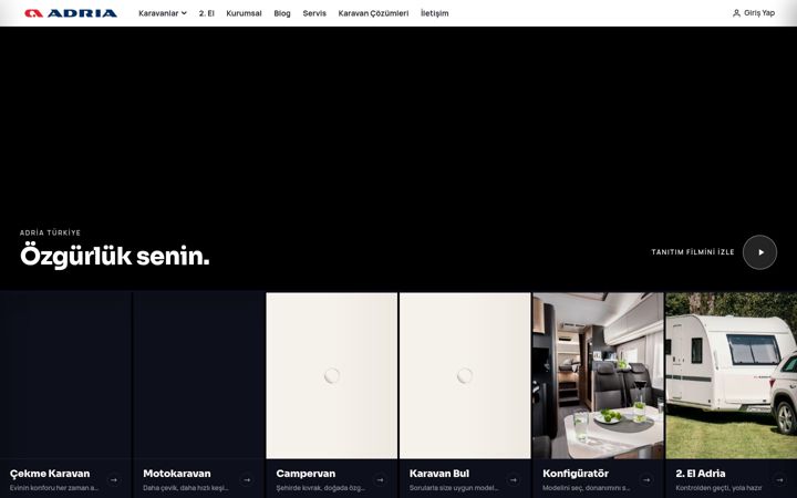 Screenshot του adriaturkiye.com