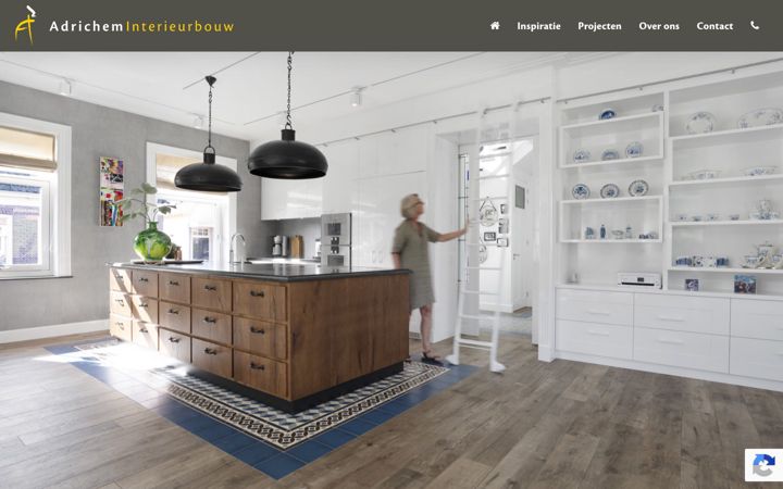 Skærmbillede af adricheminterieurbouw.nl