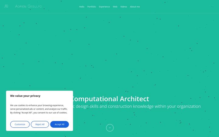 Screenshot of adrien-gesulfo.com