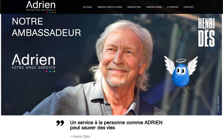 Screenshot of adrien.ch