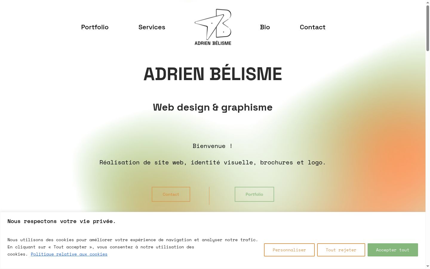 Screenshot tal-banner tal-kunsens muri qabel kwalunkwe interazzjoni