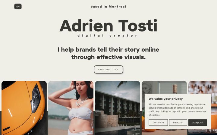 Screenshot of adrientosti.com