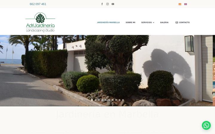 Screenshot of adrijardineria.es