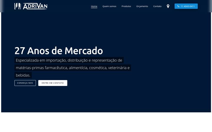 Screenshot von adrivan.com.br