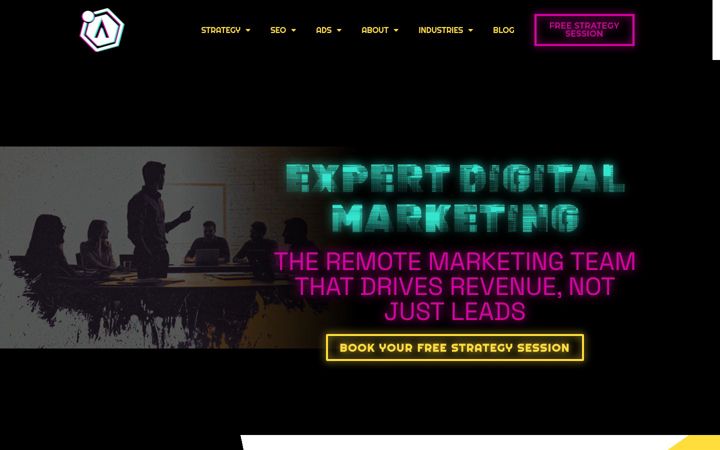 Screenshot of adroitmktg.com