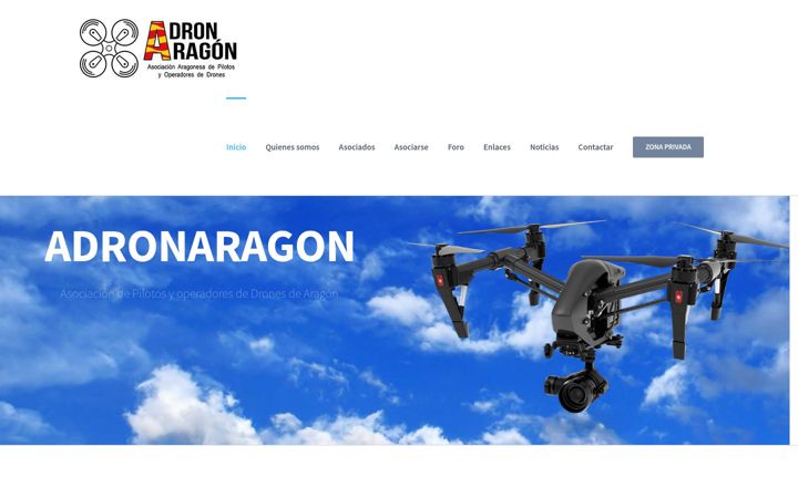 Екранна снимка на adronaragon.com
