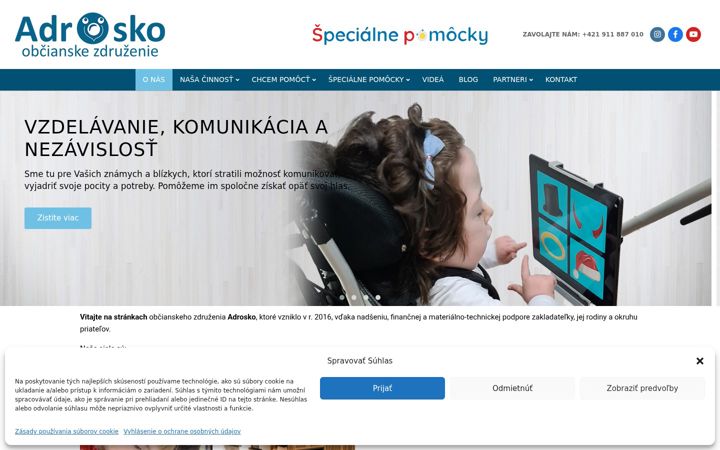 Screenshot of adrosko.sk