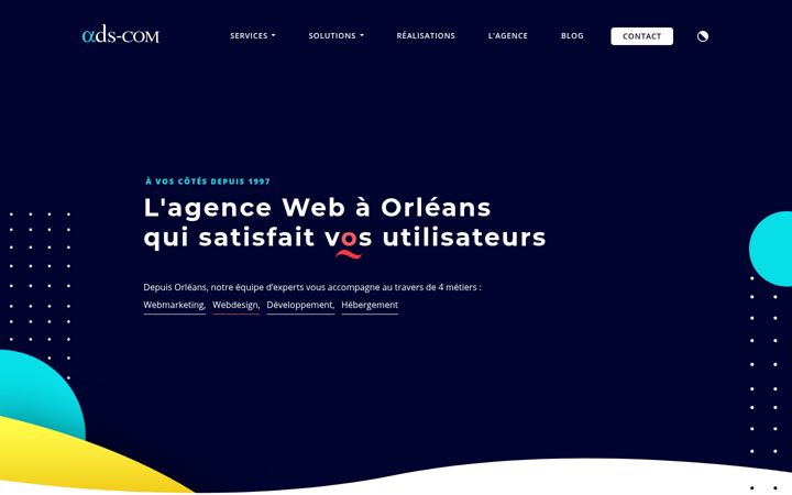 Screenshot of ads-com.fr