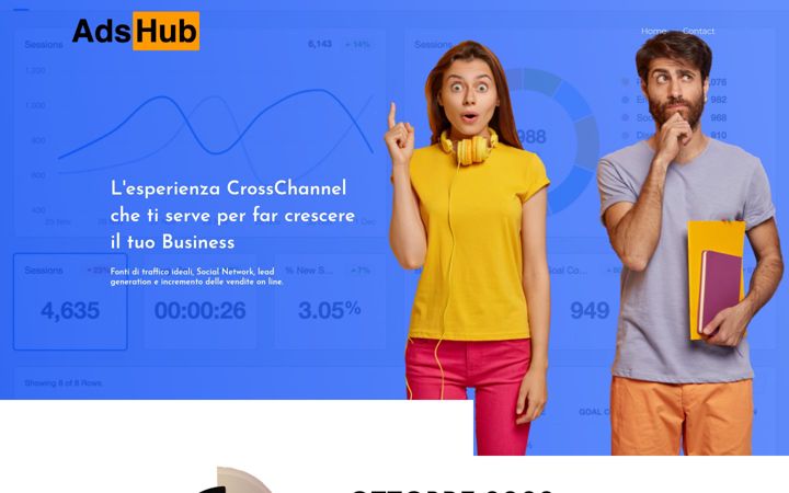 Screenshot του ads-hub.net