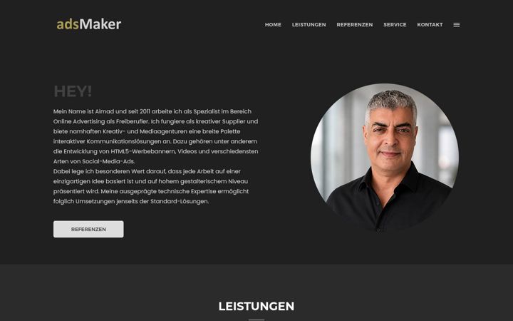Screenshot of ads-maker.de