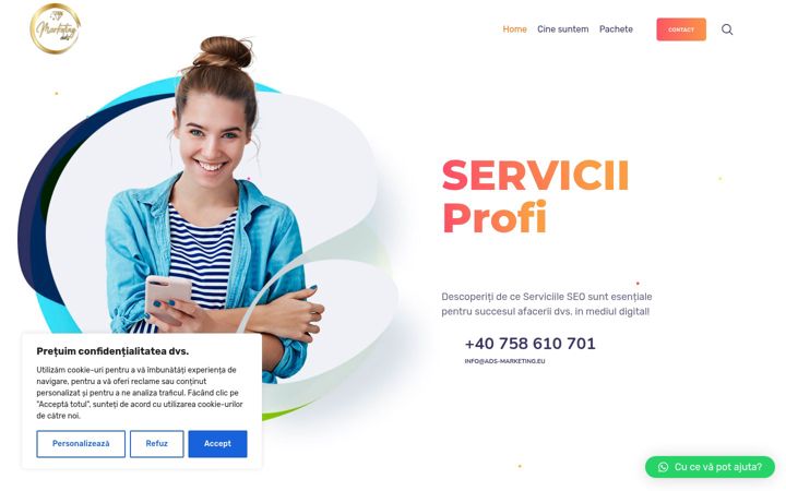 Screenshot of ads-marketing.eu