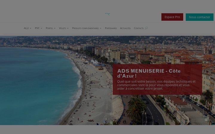 Screenshot του ads-menuiserie.fr