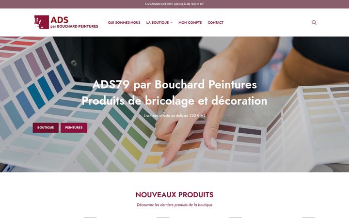 Screenshot του ads-niort.fr