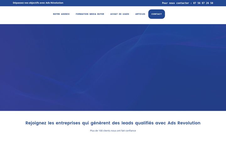 Screenshot of ads-revolution.com