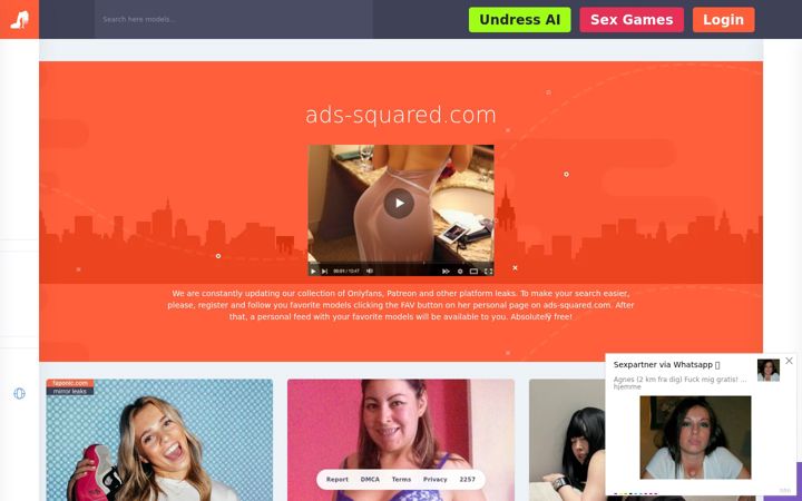 Screenshot of ads-squared.com