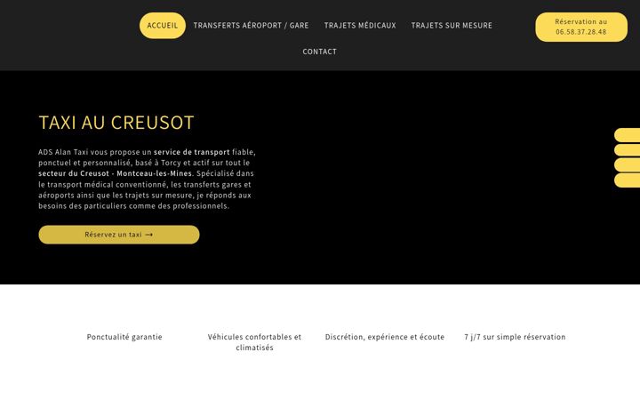 Screenshot of ads-taxi.com