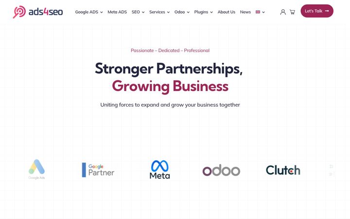 Screenshot of ads4seo.com