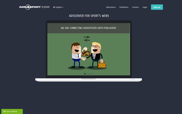 Screenshot of ads4sport.com