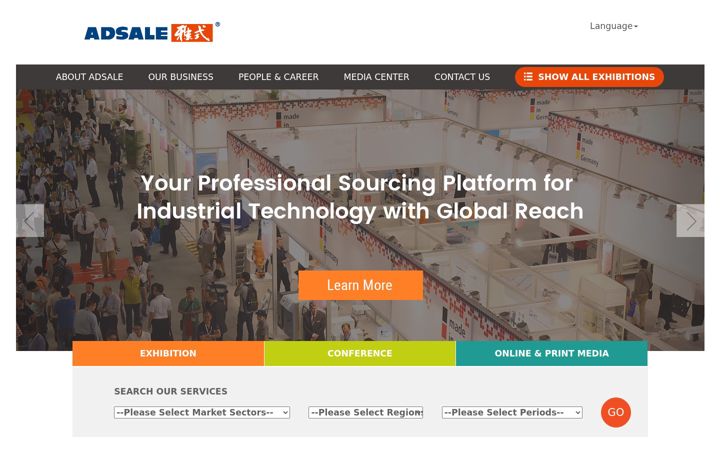 Screenshot of adsale.com.hk