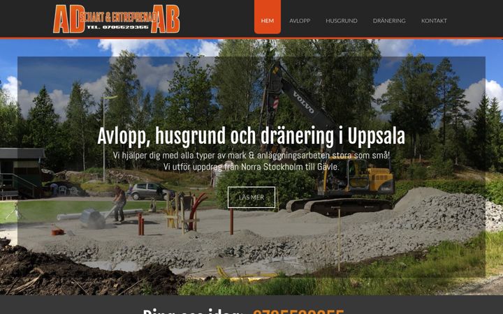 Screenshot of adschakt.se