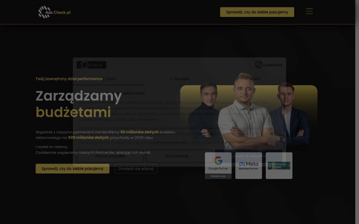 Képernyőkép: adscheck.pl