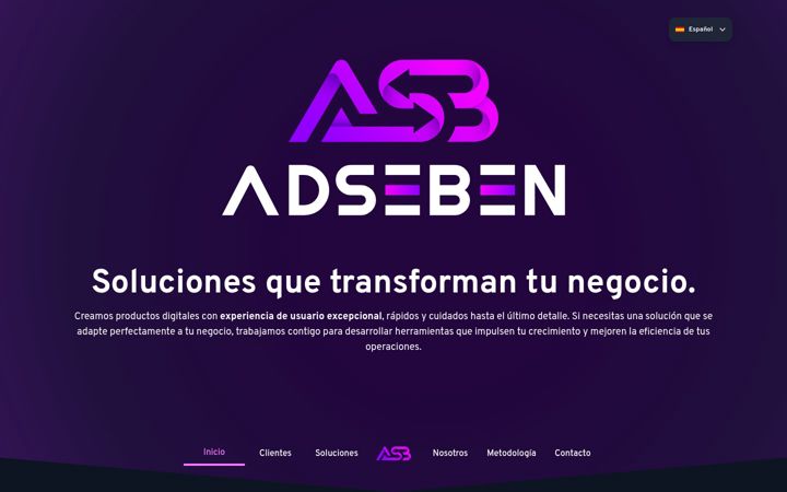Screenshot of adseben.com
