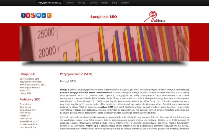 Screenshot of adsecur.com