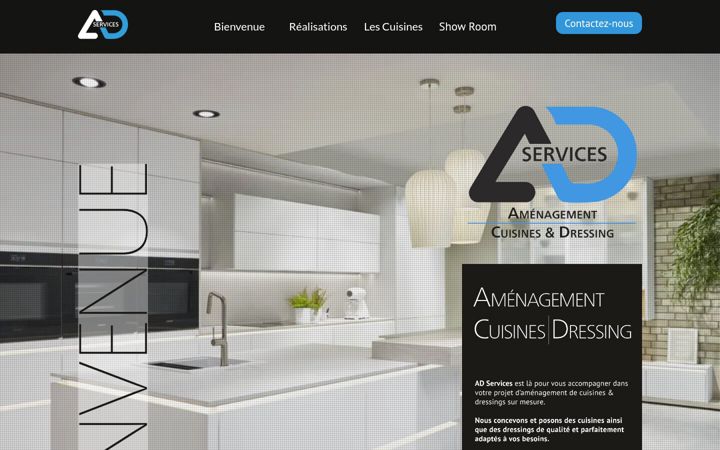 Screenshot of adservices-sarl.ch