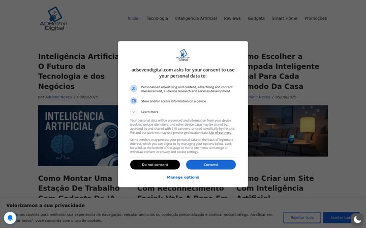 Screenshot of adsevendigital.com