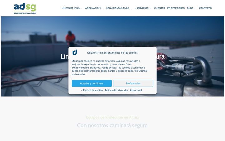 Screenshot of adsg.es