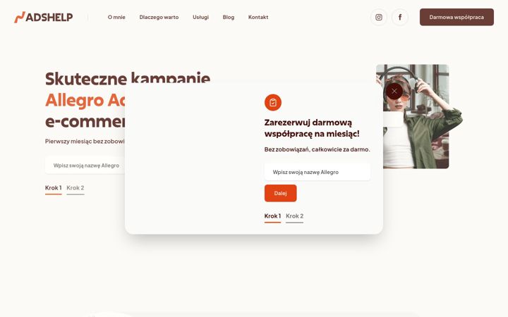 Screenshot of adshelp.pl