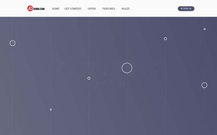 Screenshot of adshem.com