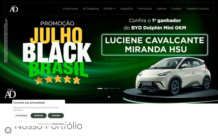 Screenshot of adshopping.com.br