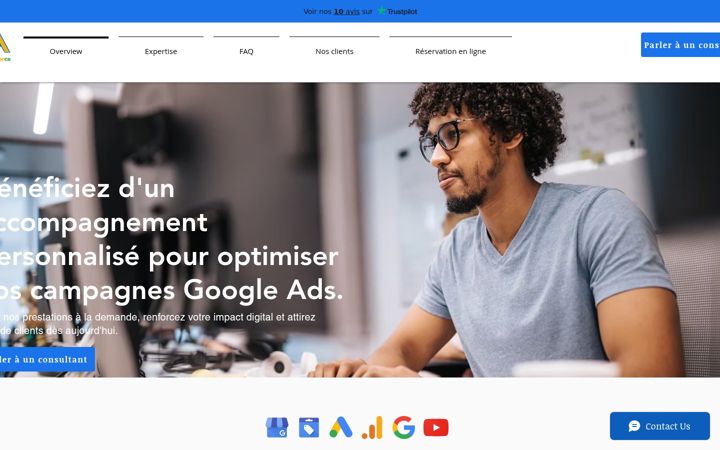 Screenshot of adsistance.com