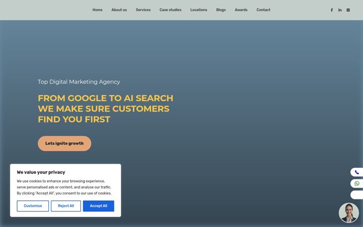 Screenshot of adslectic.com