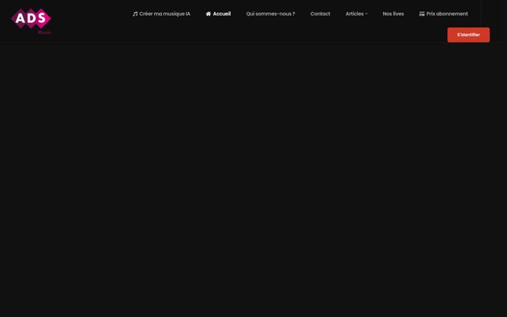 Skærmbillede af adsmusic.fr