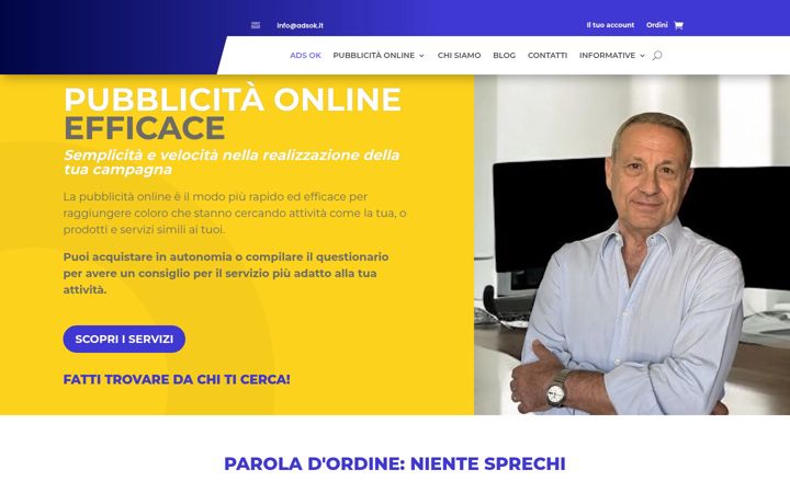 Screenshot of adsok.it