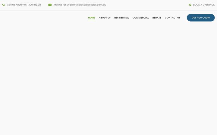 Screenshot του adssolar.com.au