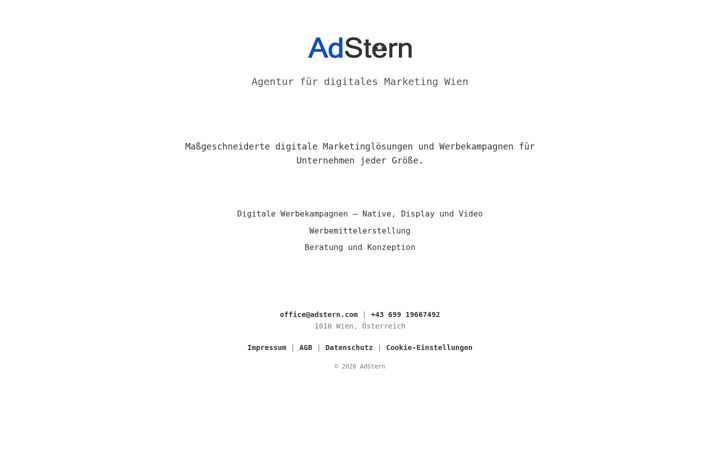 Screenshot of adstern.com