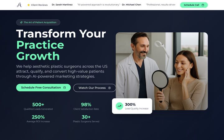 Screenshot of adsthetix.com