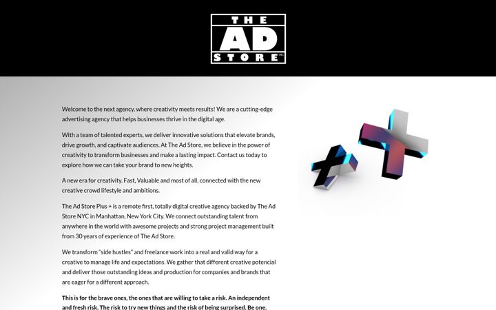 Screenshot of adstoreplus.com